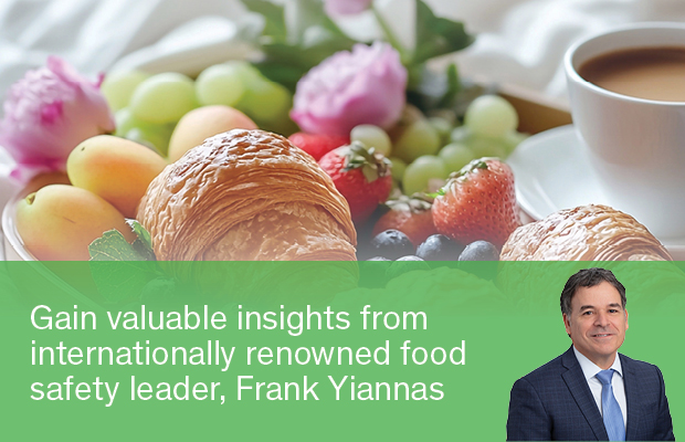 Breakfast meeting with Frank Yiannas 